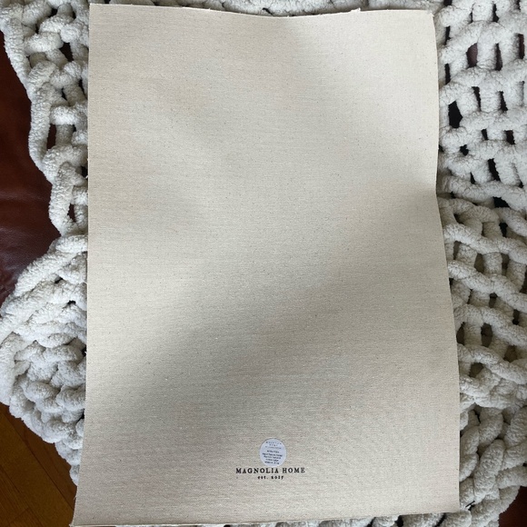 MAGNOLIA HOME BY JOANNA GAINES FRAMELESS HAND PAINTED PLANT CANVAS NEW - Picture 8 of 11